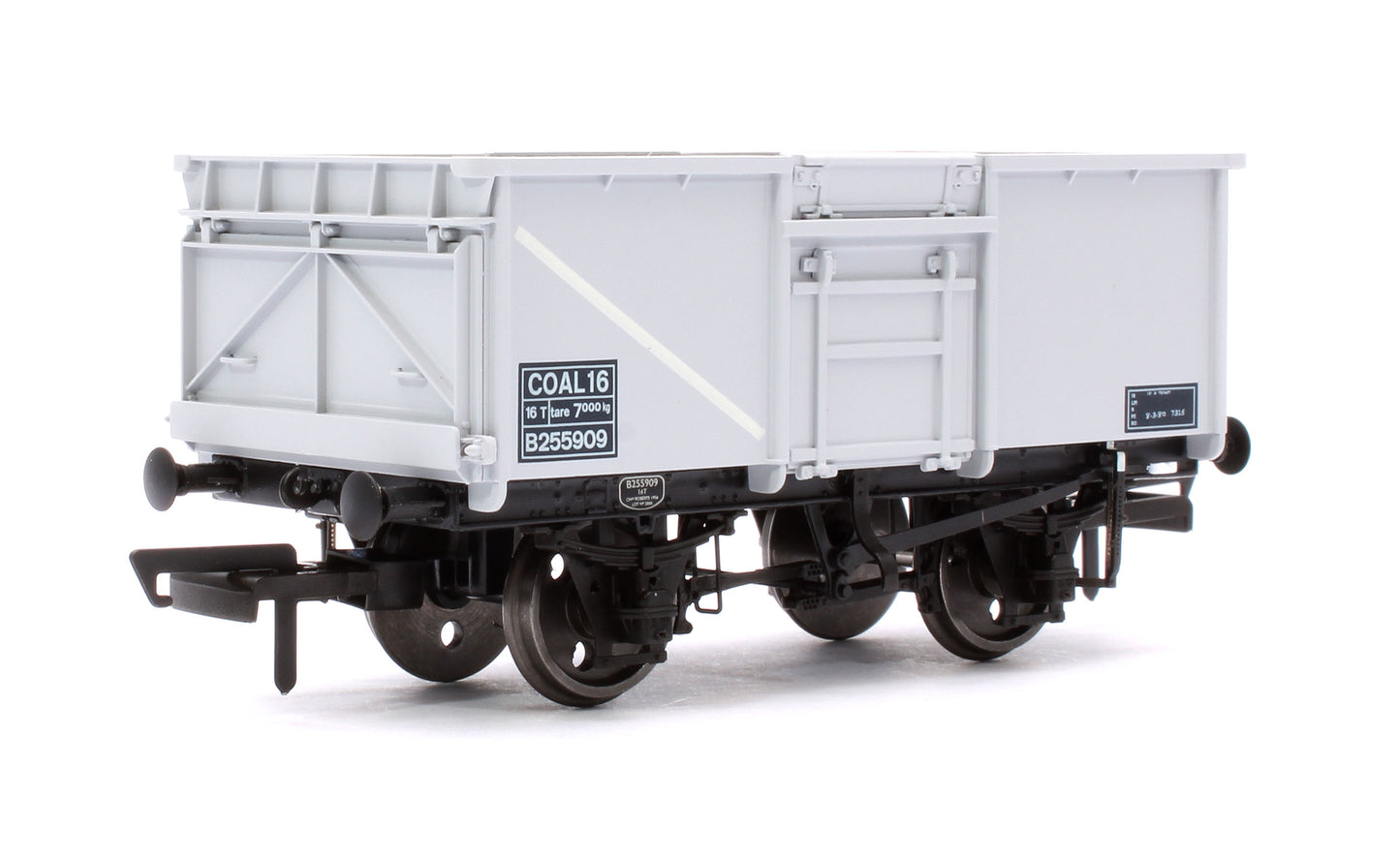 BR 16T Mineral - 1/108 - BR Freight Grey (Pre-TOPS COAL 16) Triple Pack - Pack D