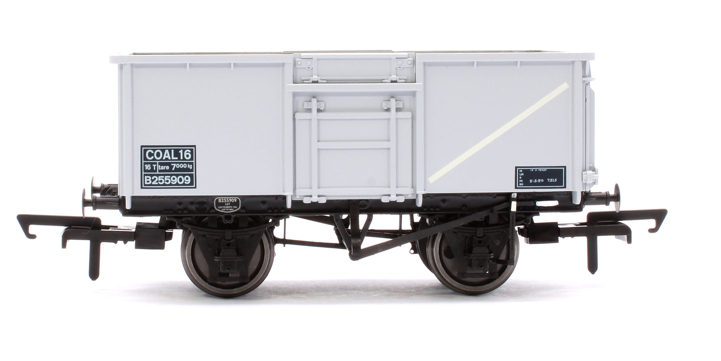 BR 16T Mineral - 1/108 - BR Freight Grey (Pre-TOPS COAL 16) Triple Pack - Pack D