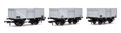 Pre-Owned BR 16T Mineral - 1/109 - BR Freight Grey (Original text on black panels) Triple Pack - Pack J