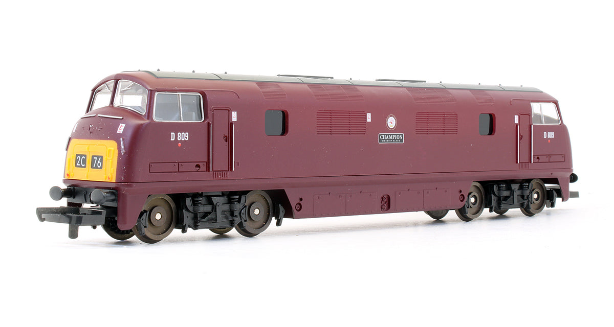 Pre-Owned BR Maroon Class 42 'Champion' D809 Diesel Locomotive