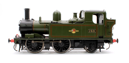 14xx Class BR Lined Green Late Crest 1421 - DCC Fitted