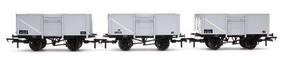 Pre-Owned BR 16T Mineral - 1/109 - BR Freight Grey (Original text on black panels) Triple Pack - Pack J
