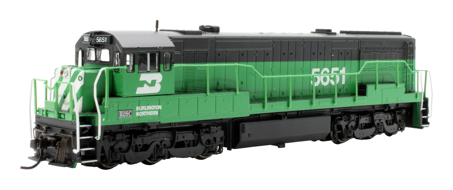 Pre-Owned HN2316 Burlington Northern G.E U28C '5651' Diesel Electric Locomotive