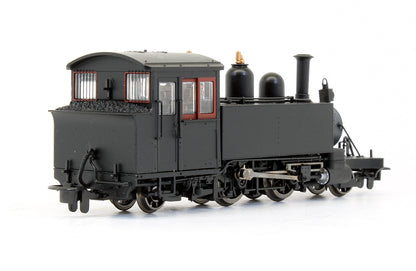 Pre-Owned Baldwin 2-4-2T Lyn Black Undecorated Steam Locomotive