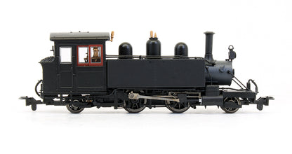 Pre-Owned Baldwin 2-4-2T Lyn Black Undecorated Steam Locomotive