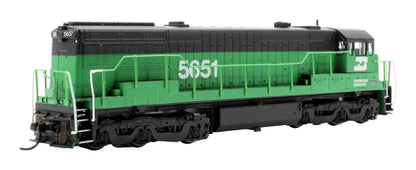 Pre-Owned HN2316 Burlington Northern G.E U28C '5651' Diesel Electric Locomotive