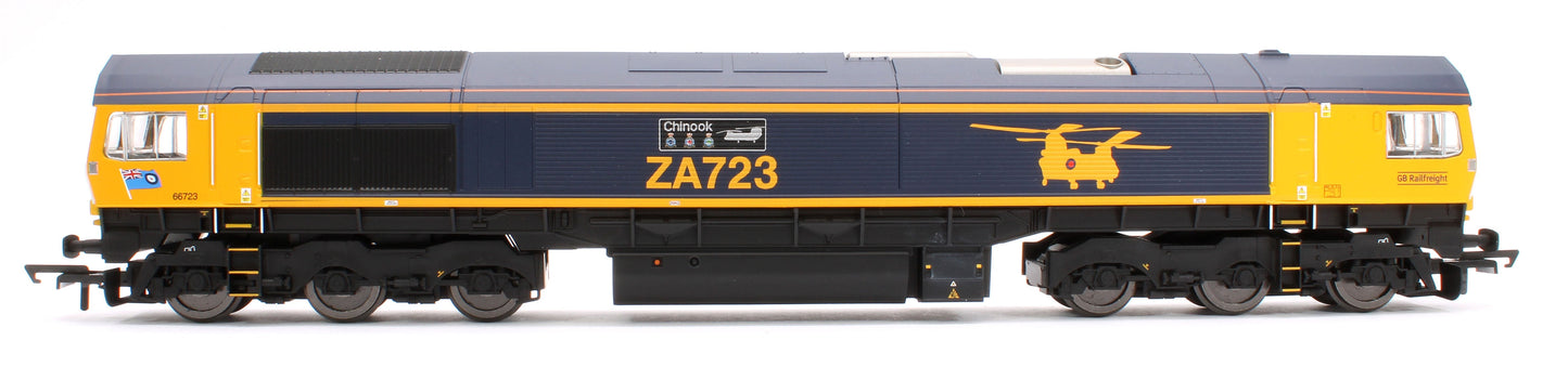 Pre-Owned R30429 RailRoad Plus GBRf Class 66 Chinook No.66723 Diesel Locomotive