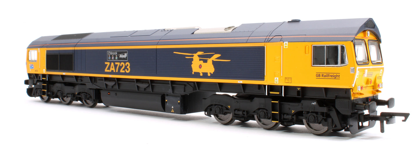 RailRoad Plus GBRf Class 66 Chinook No.66723 Diesel Locomotive - DCC Sound