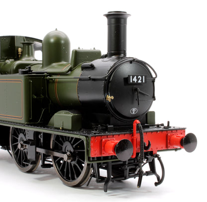 14xx Class BR Lined Green Late Crest 1421 - DCC Fitted