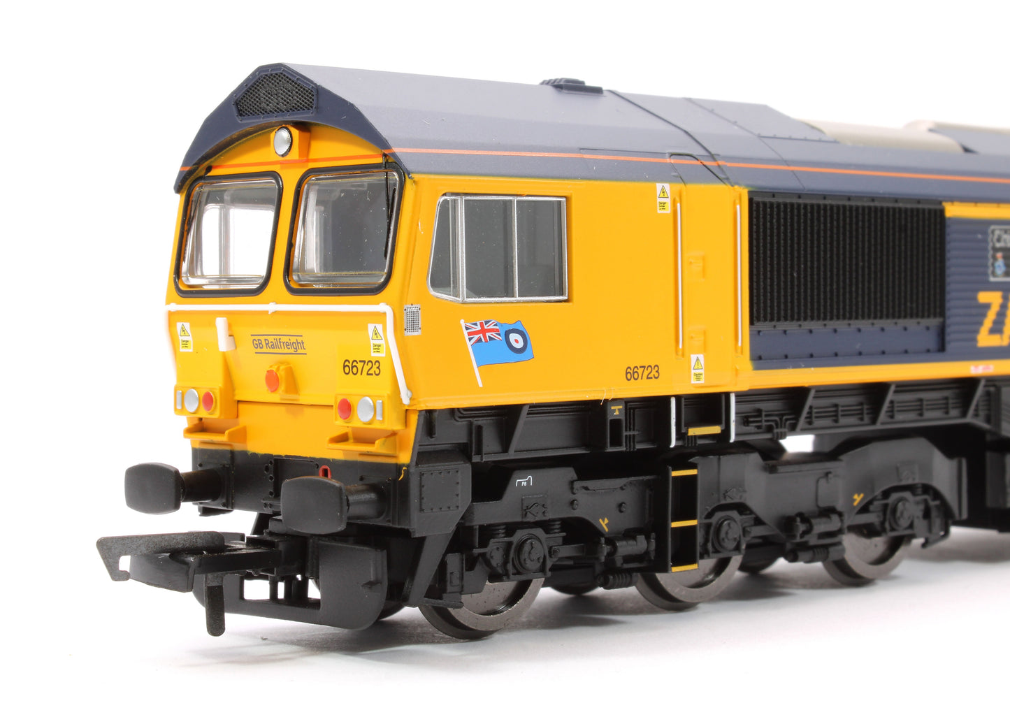 Pre-Owned R30429TXS RailRoad Plus GBRf Class 66 Chinook No.66723 Diesel Locomotive - DCC Sound
