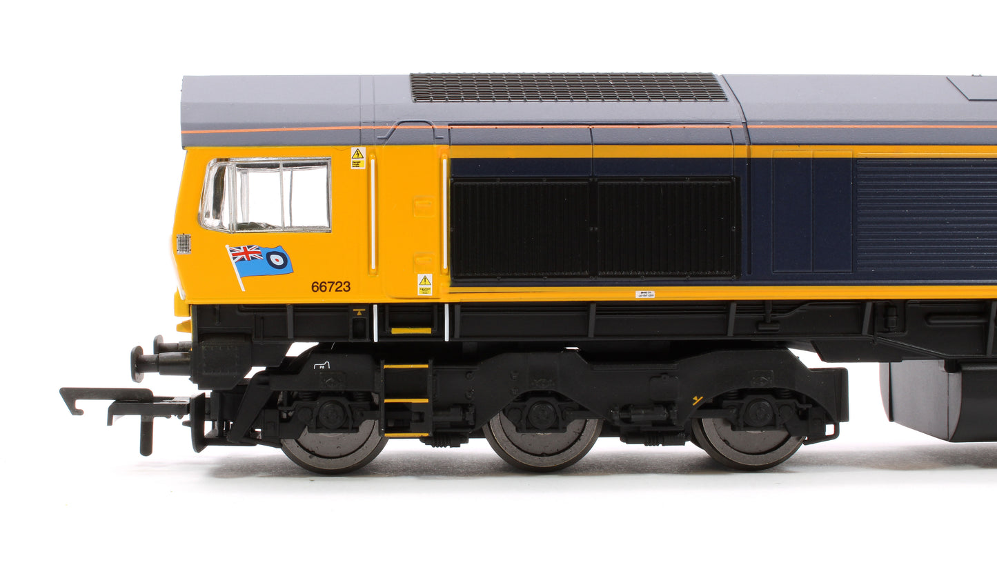 RailRoad Plus GBRf Class 66 Chinook No.66723 Diesel Locomotive - DCC Sound