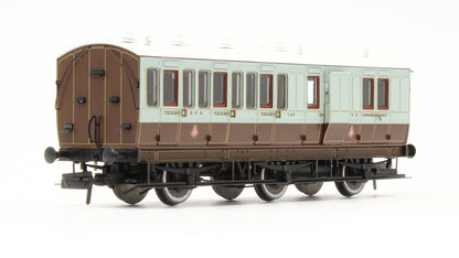Pre-Owned Hattons Originals Genesis Pack of 4 coaches (4BT, 4T, 6CL, 6BT) in GCR French Grey and brown