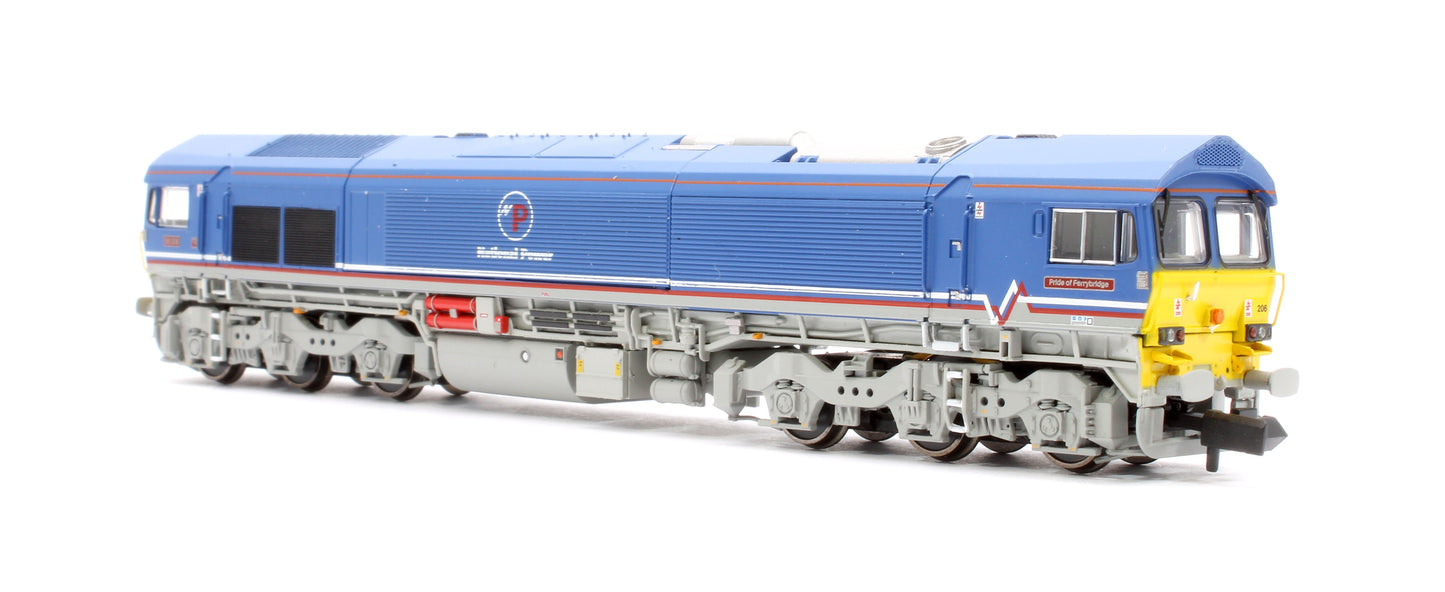 Class 59/2 National Power Twin Pack First and Last 59201 & 59206 Diesel Locomotives