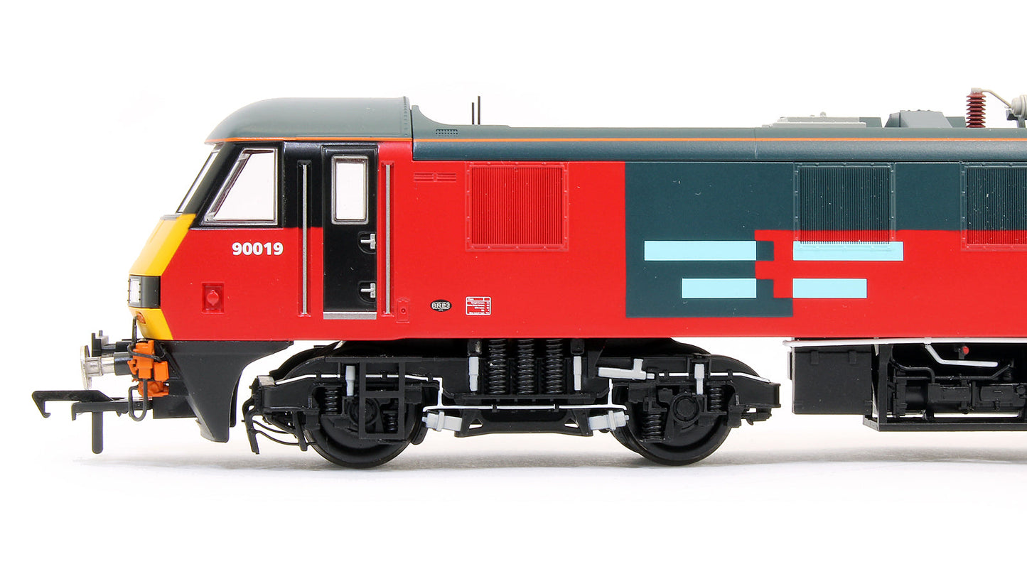 Pre-Owned 32-614 Class 90 90019 'Penny Black' Rail Express Systems Electric Locomotive - DCC Fitted