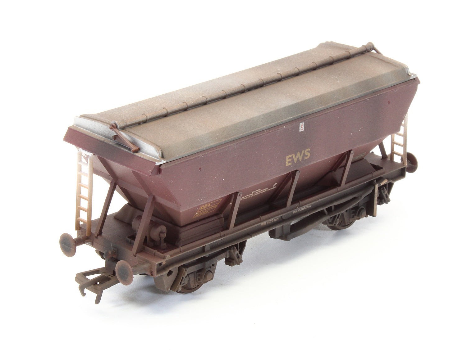 Pre-Owned 33-576 CEA EWS Covered Hopper Wagon '360726' - Custom Weathered