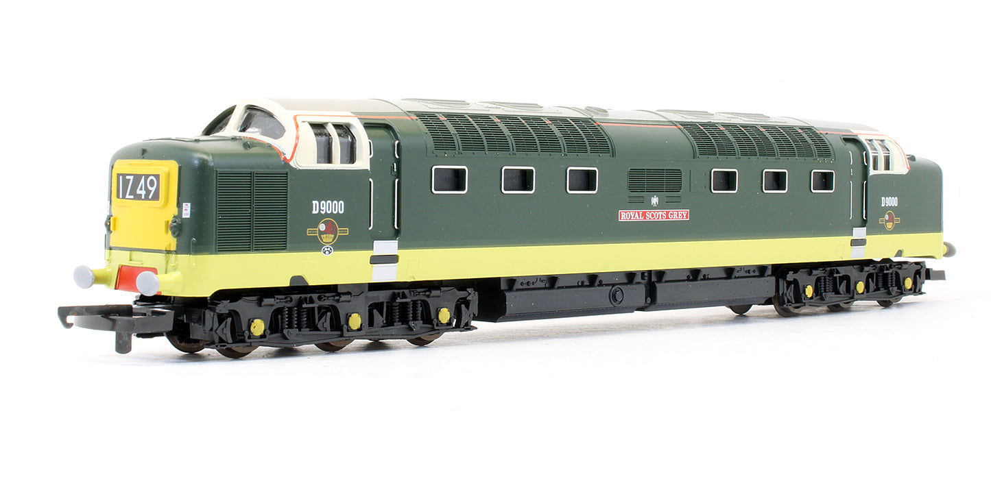Pre-Owned BR Two Tone Green Class 55 'Royal Scots Grey' D9000 Diesel Locomotive - Limited Edition