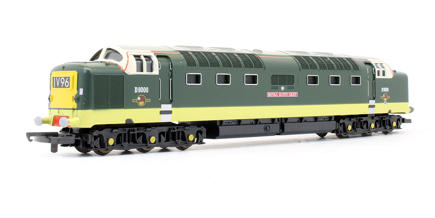 Pre-Owned BR Two Tone Green Class 55 'Royal Scots Grey' D9000 Diesel Locomotive - Limited Edition