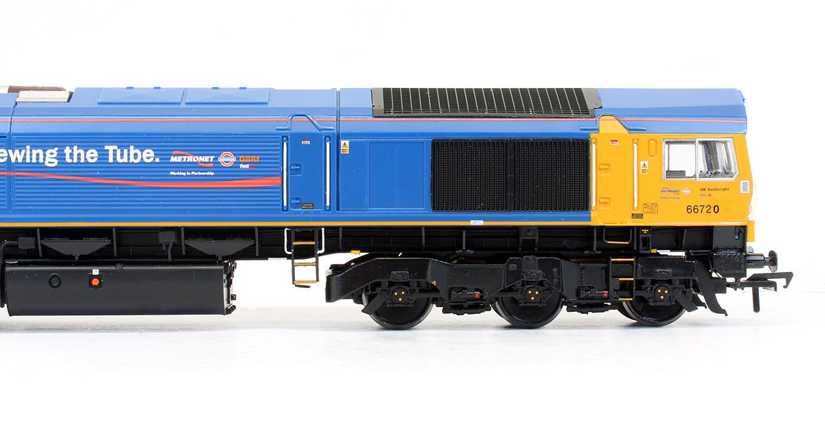 Pre-Owned Class 66720 GBRf/Metronet 'Metronet Pathfinder' Diesel Locomotive - Renamed & Renumbered