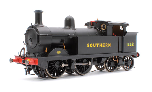 SECR Class H Wainwright, 0-4-4T SR Black with Sunshine Lettering 1552 Steam Locomotive
