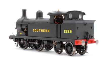 SECR Class H Wainwright, 0-4-4T SR Black with Sunshine Lettering 1552 Steam Locomotive