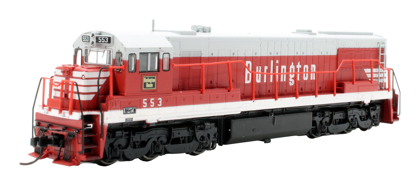 Pre-Owned HN2215 Chicago, Burlington & Quincy G.E U25C '553' Diesel Locomotive