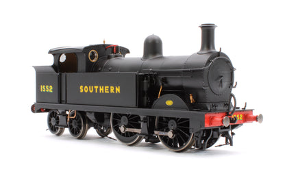 SECR Class H Wainwright, 0-4-4T SR Black with Sunshine Lettering 1552 Steam Locomotive