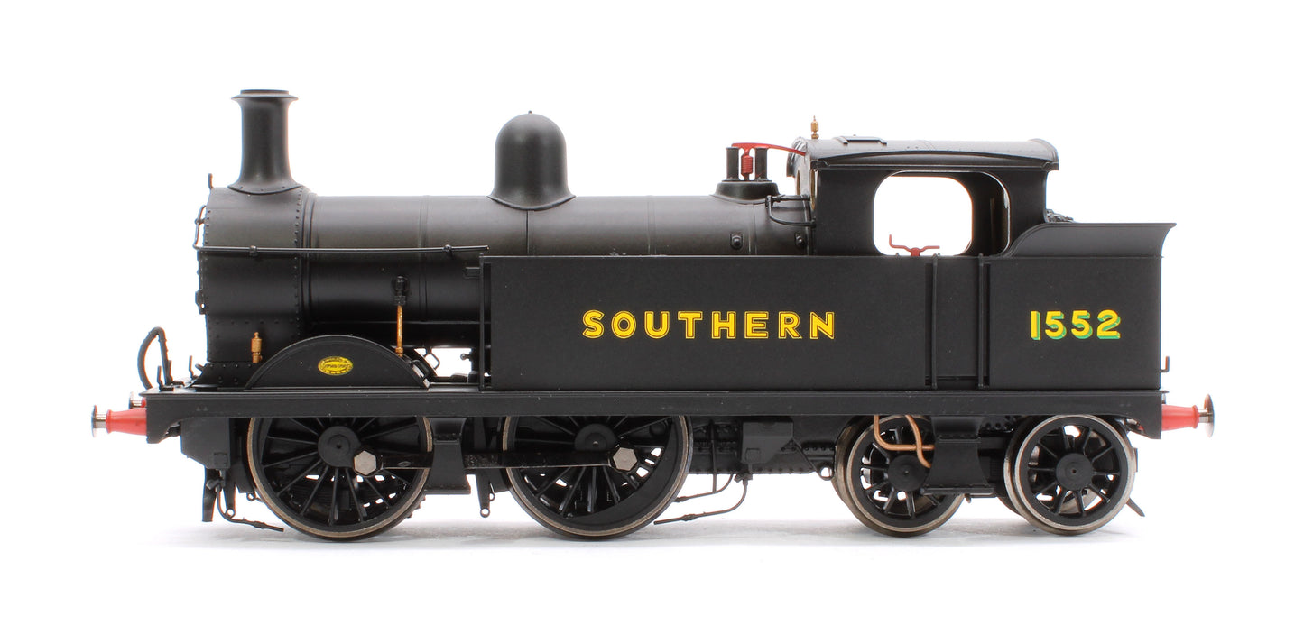 SECR Class H Wainwright, 0-4-4T SR Black with Sunshine Lettering 1552 Steam Locomotive