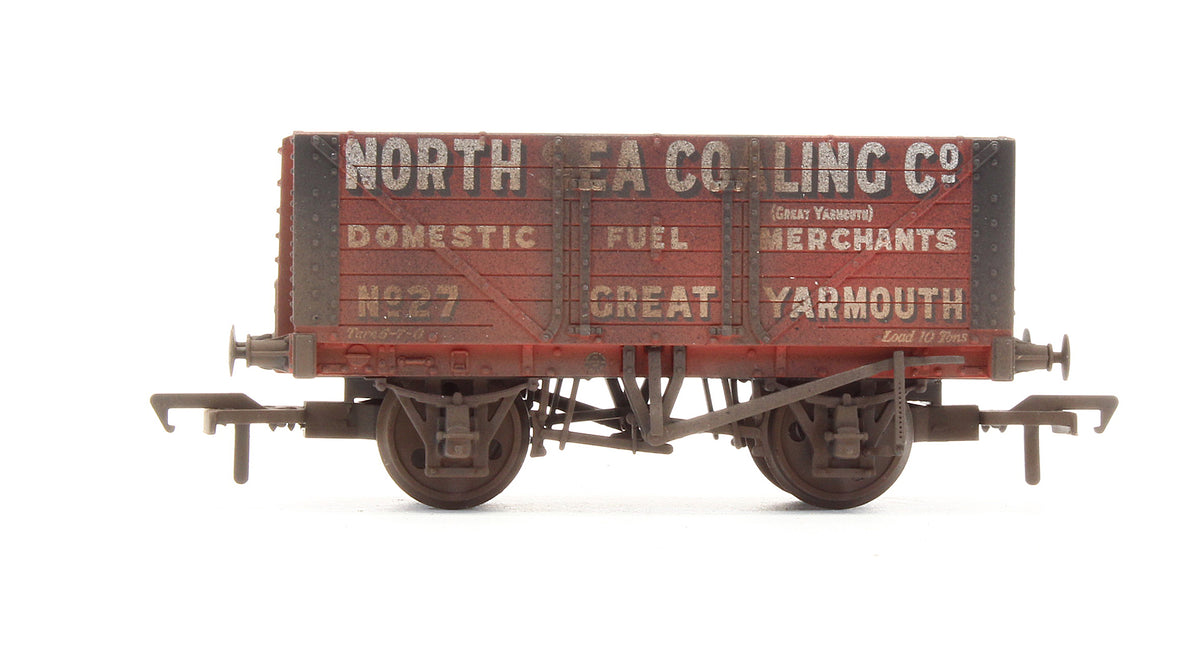 37-112 Pre-Owned 7 Plank Wagon 'North Sea Coaling Co' - Custom Weathered