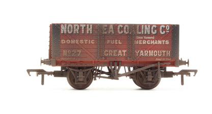 37-112 Pre-Owned 7 Plank Wagon 'North Sea Coaling Co' - Custom Weathered