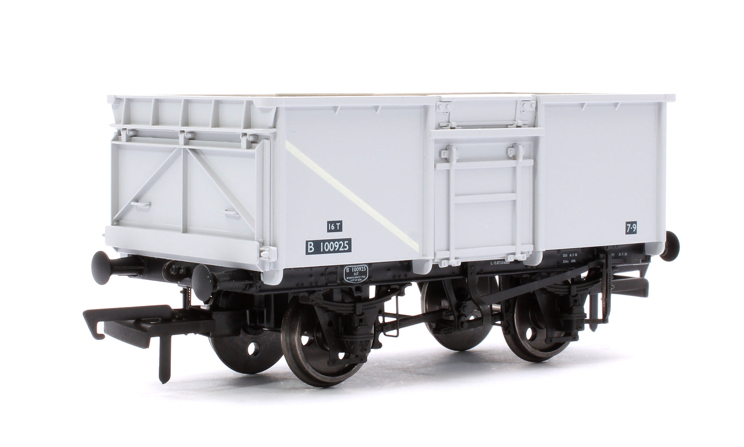 BR 16T Mineral - 1/108 - BR Freight Grey (Original text on black panels) Triple Pack - Pack C