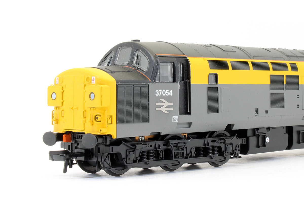 Pre-Owned Class 37054 BR Grey & Yellow Diesel Locomotive - Renumbered