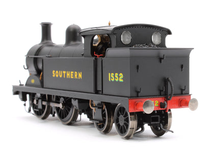 SECR Class H Wainwright, 0-4-4T SR Black with Sunshine Lettering 1552 Steam Locomotive