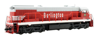 Pre-Owned HN2216 Chicago, Burlington & Quincy G.E U25C '561' Diesel Locomotive