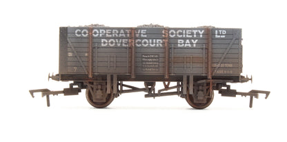B907 Pre-Owned 9 Plank Wagon 'Co-Operative Society' No.7 - Custom Weathered