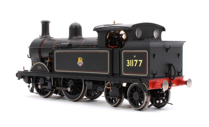Class H Wainwright 0-4-4T 31177 BR Black Early Emblem Steam Locomotive