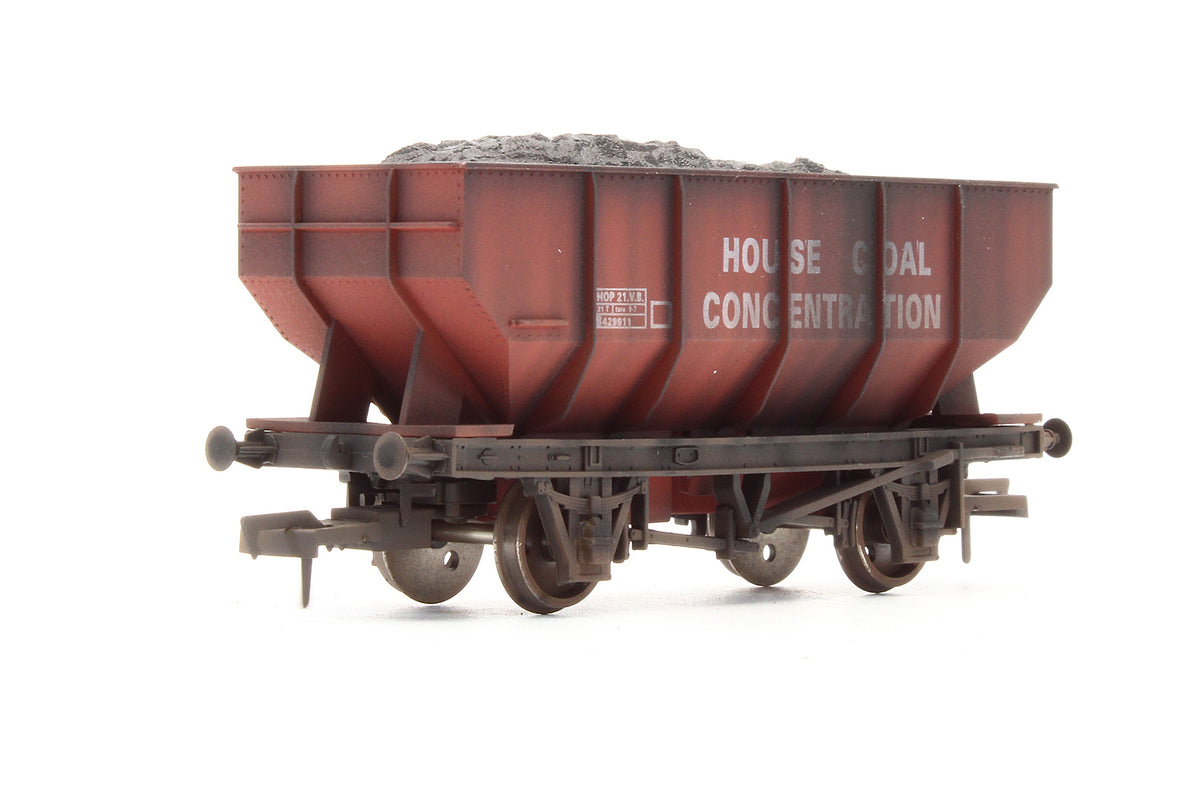 Pre-Owned 'House Coal Concentration' 21T Hopper Wagon  - Custom Weathered