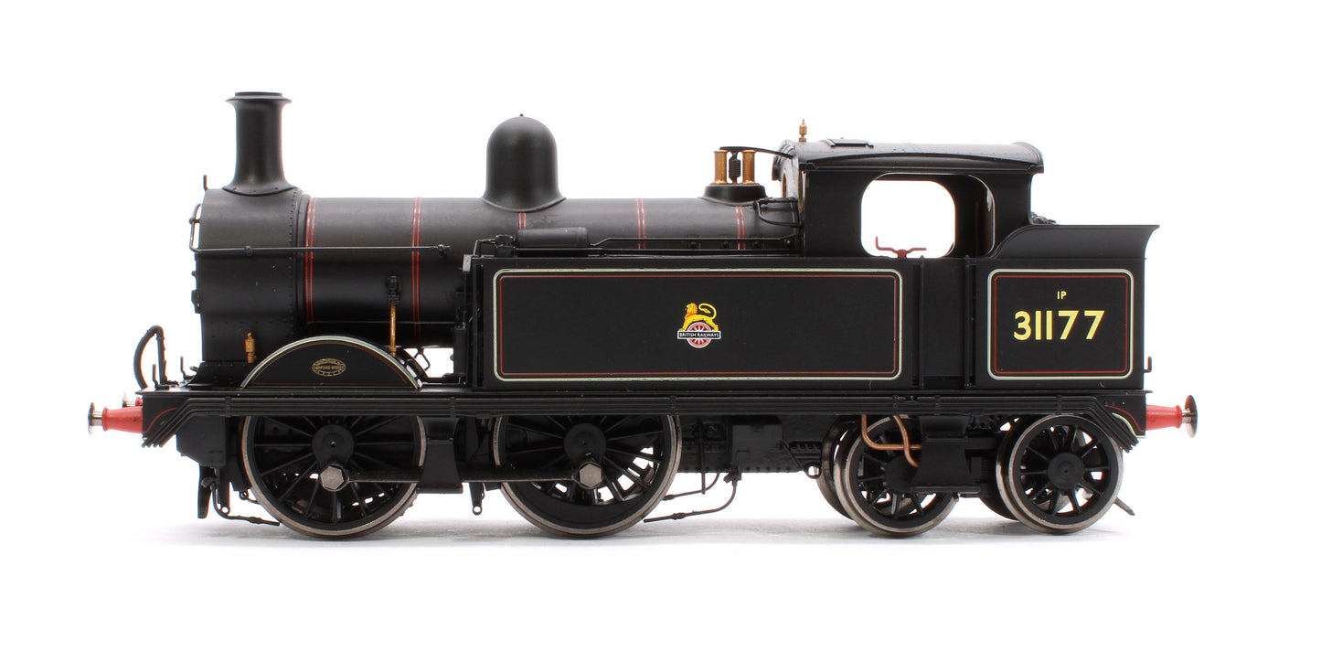 Class H Wainwright 0-4-4T 31177 BR Black Early Emblem Steam Locomotive