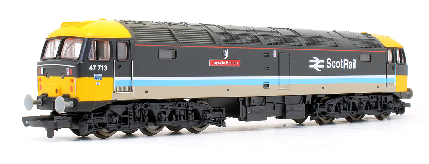 Pre-Owned Scotrail Class 47713 'Tayside Region' & Scotrail Class 47714 'Grampian Region' Diesel Locomotive Twin Pack - Limited Edition