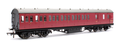 Pre-Owned Non-Corridor Third Class Brake Coach BR Crimson (Ex-LMS) No.M20770M