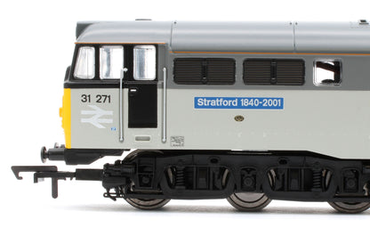R30439TXS RailRoad Class 31 TFL Construction '31271' Stratford Diesel Locomotive - DCC Sound
