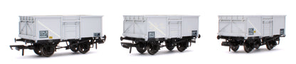 BR 16T Mineral - 1/108 - BR Freight Grey (Pre-TOPS COAL 16) Triple Pack - Pack E