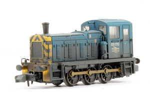 Pre-Owned Class 03 Diesel Shunter 03170 BR Blue Locomotive - Weathered
