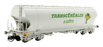 Pre-Owned HN9758 Set Of 2 SNCF 4-Axle Silo Wagons "Transcéréales Algeco"