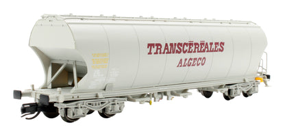 Pre-Owned HN9758 Set Of 2 SNCF 4-Axle Silo Wagons "Transcéréales Algeco"