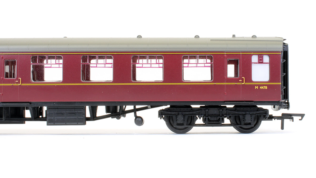 Pre-Owned RailRoad BR Maroon MK1 Second Open Coach 'M4478'