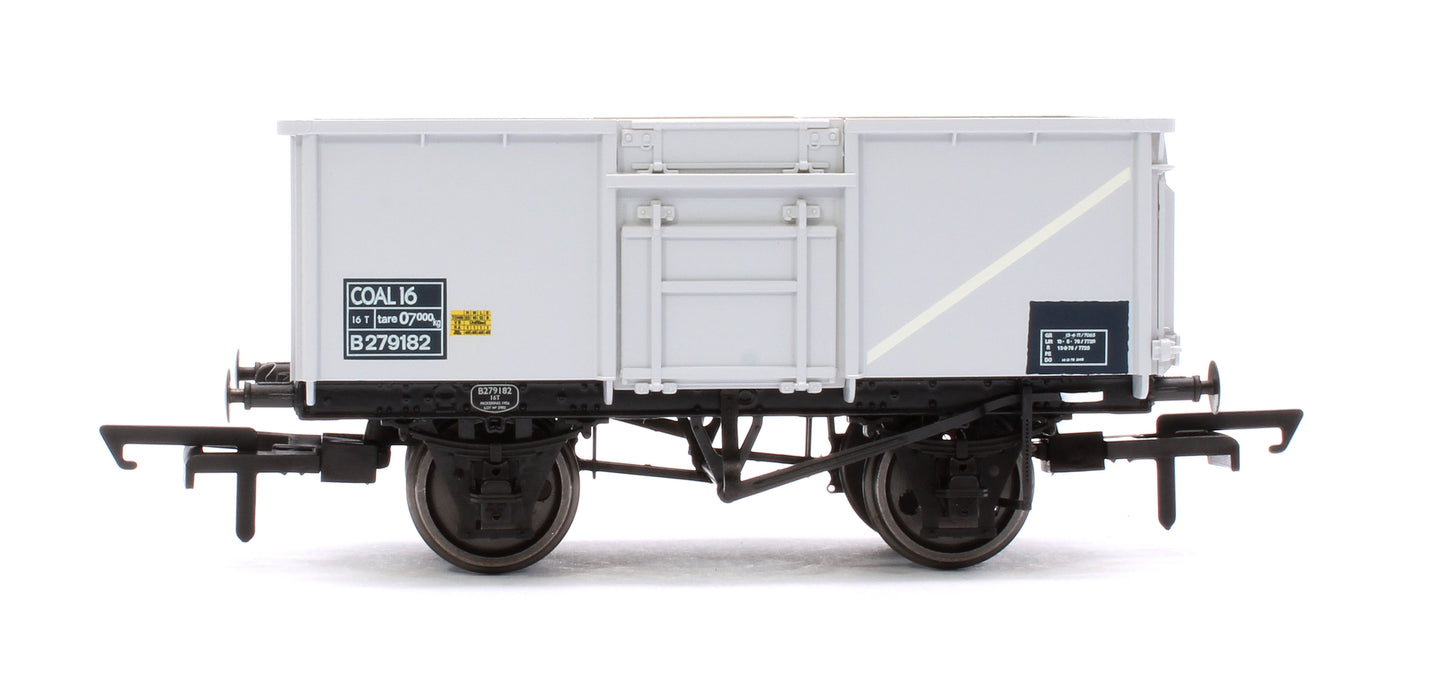 BR 16T Mineral - 1/108 - BR Freight Grey (Pre-TOPS COAL 16) Triple Pack - Pack E