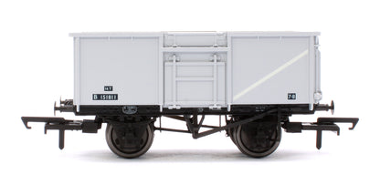 BR 16T Mineral - 1/108 - BR Freight Grey (Original text on black panels) Triple Pack - Pack A