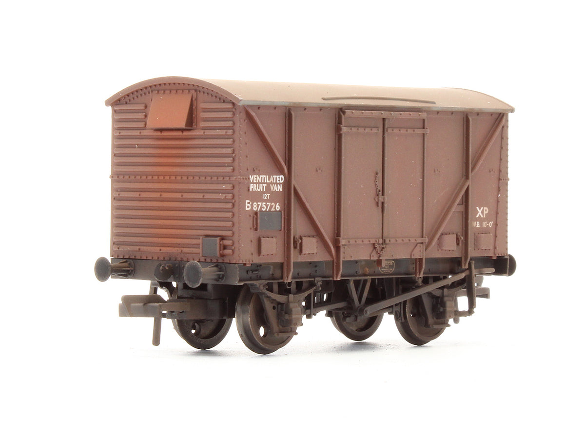 Pre-Owned 12 Ton BR Plywood Fruit Van Bauxite - Early 'B875726' - Custom Weathered