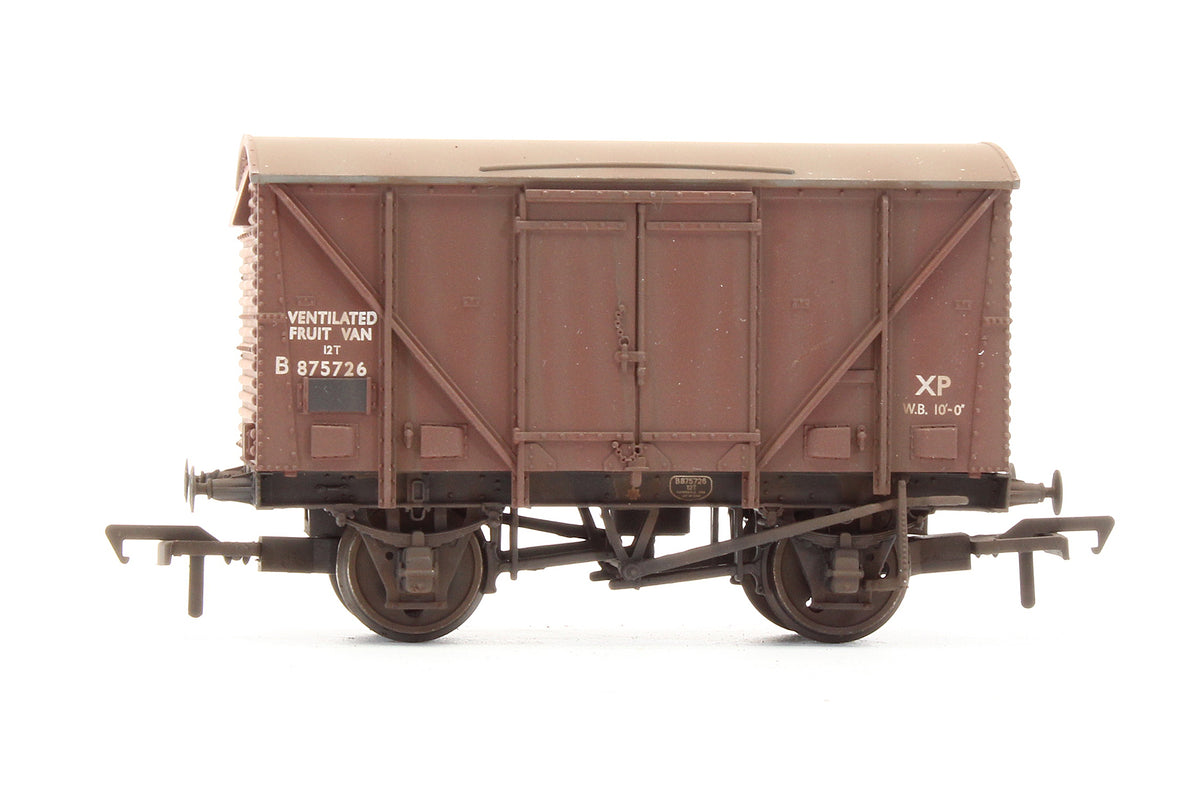 Pre-Owned 12 Ton BR Plywood Fruit Van Bauxite - Early 'B875726' - Custom Weathered