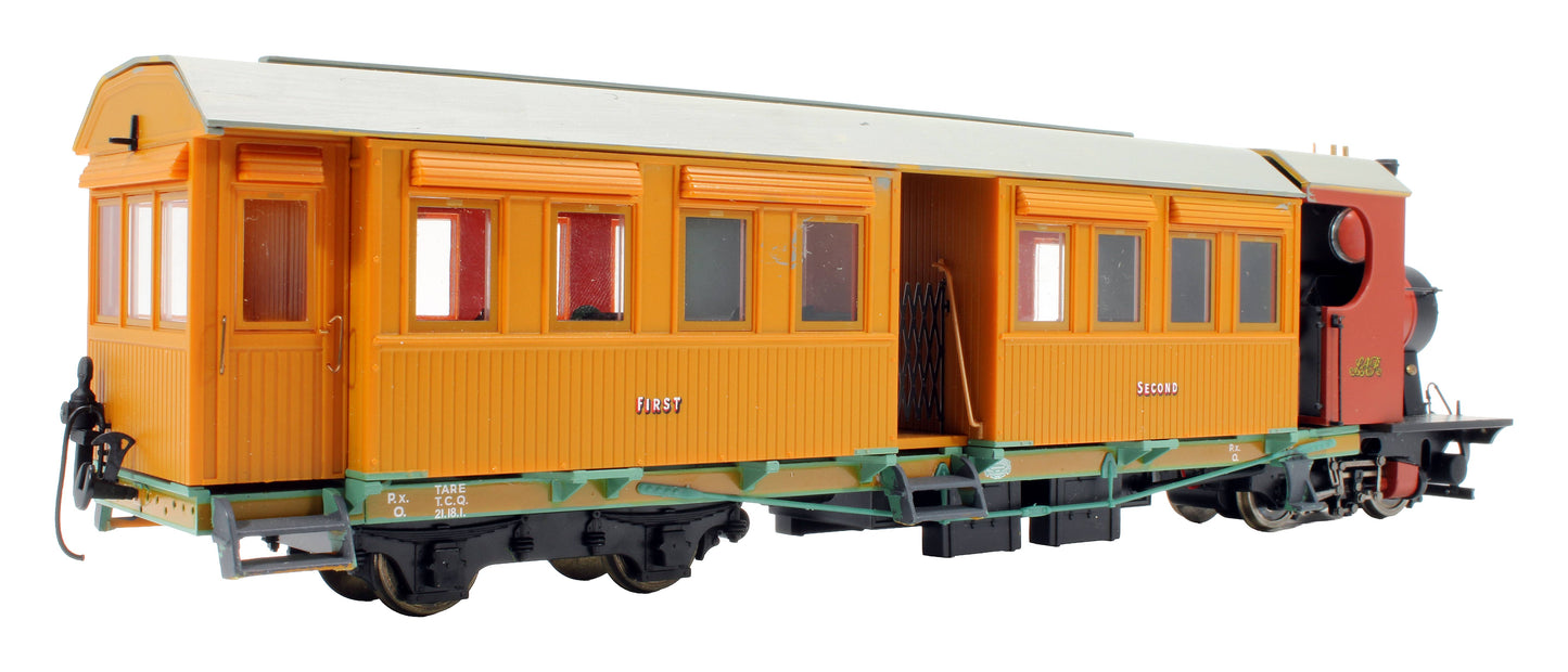 Pre-Owned IOS-CP2 Coffee Pot No.2 Steam Locomotive & Coach - DCC Sound
